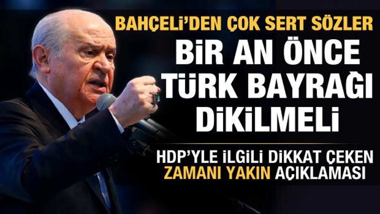 MHP lideri Bahçeli'den son dakika açıklamalar