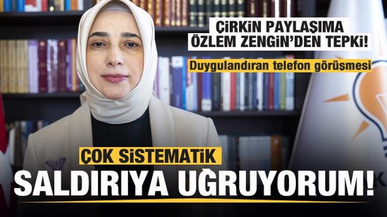 Çirkin paylaşımın ardından Özlem Zengin'den açıklama!