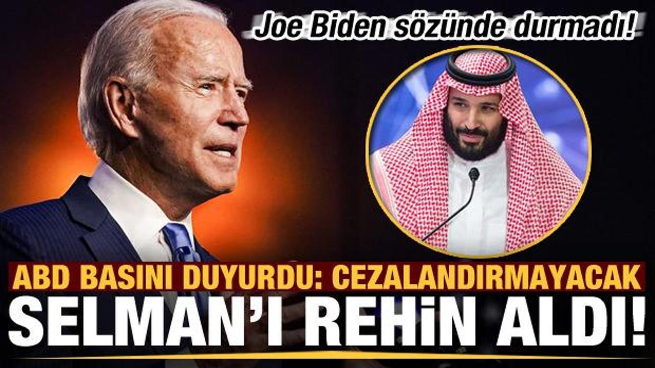 Joe Biden sözünde durmadı! ABD basını duyurdu: Selman'ı rehin aldı...