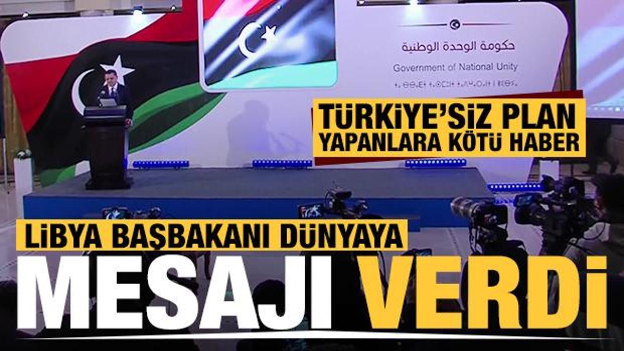 Libya Başbakanı Dibeybe: Türkiye ile ilişkilerimiz ayrıcalıklı olacak