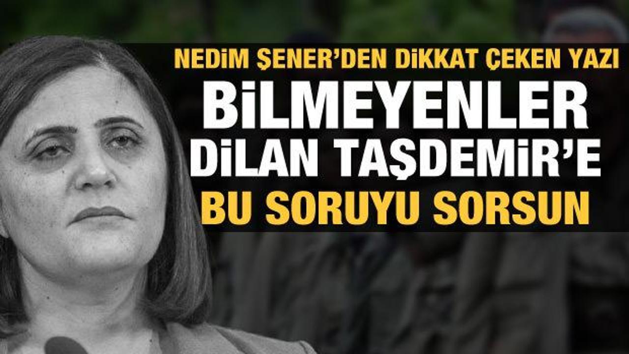 Nedim Şener'den dikkat çeken yazı: HDP'ye verdiğin oy askerime sıkılan kurşun gibi!