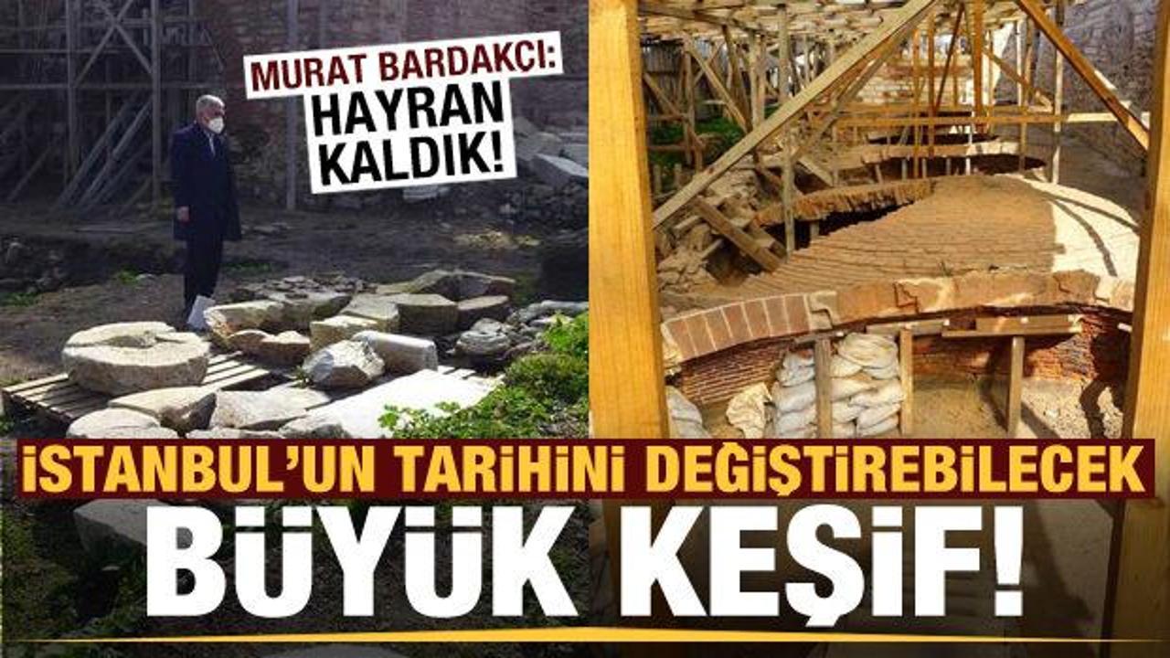 İstanbul&rsquo;un tarihini değiştirebilecek b&uuml;y&uuml;k keşif!