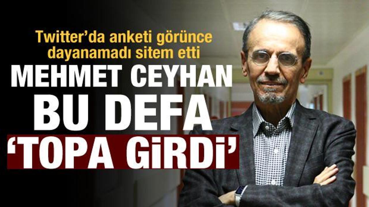 Prof. Mehmet Ceyhan bu kez koronavirüs değil, futbol konuştu: Pozisyona sitem etti!