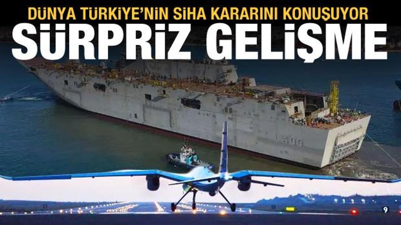 Yunan basını: Türkiye TCG Anadolu'yu SİHA'larla donatacak