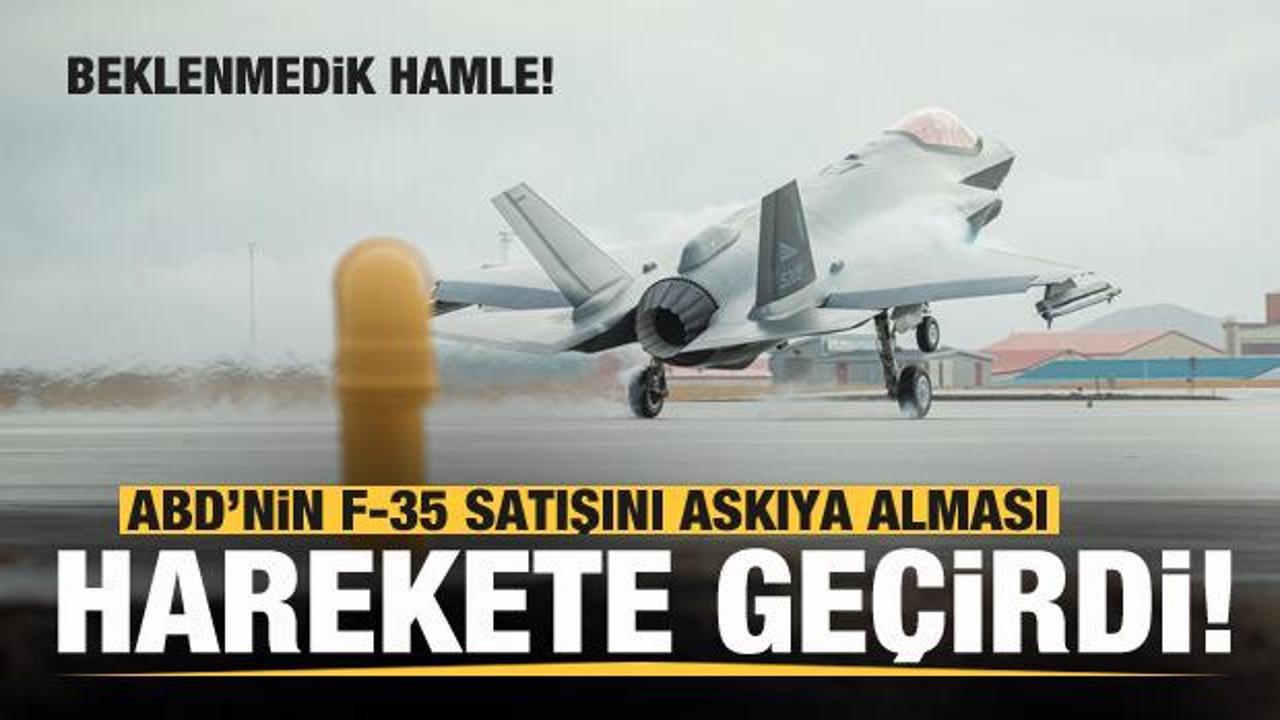 ABD'nin F-35 satışını askıya alması harekete geçirdi! Beklenmedik hamle!