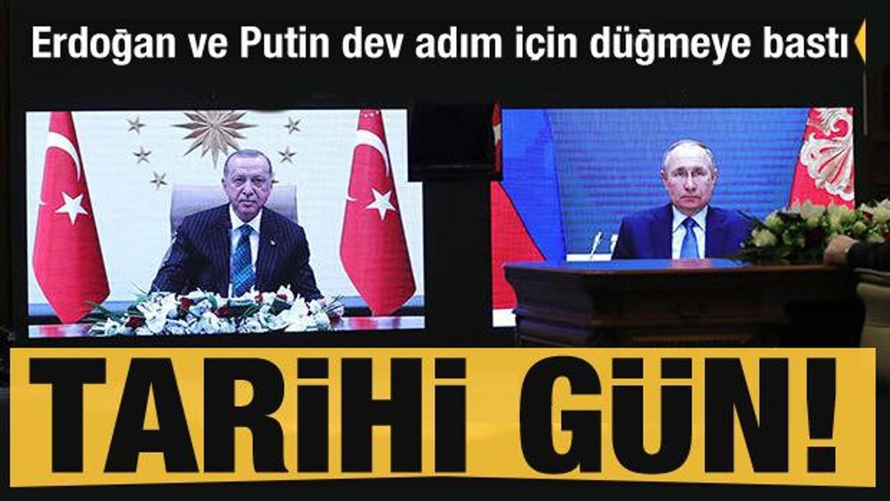 Akkuyu NGS'de 3. reaktörün temeli atıldı! Erdoğan'dan ve Putin'den dikkat çeken mesajlar