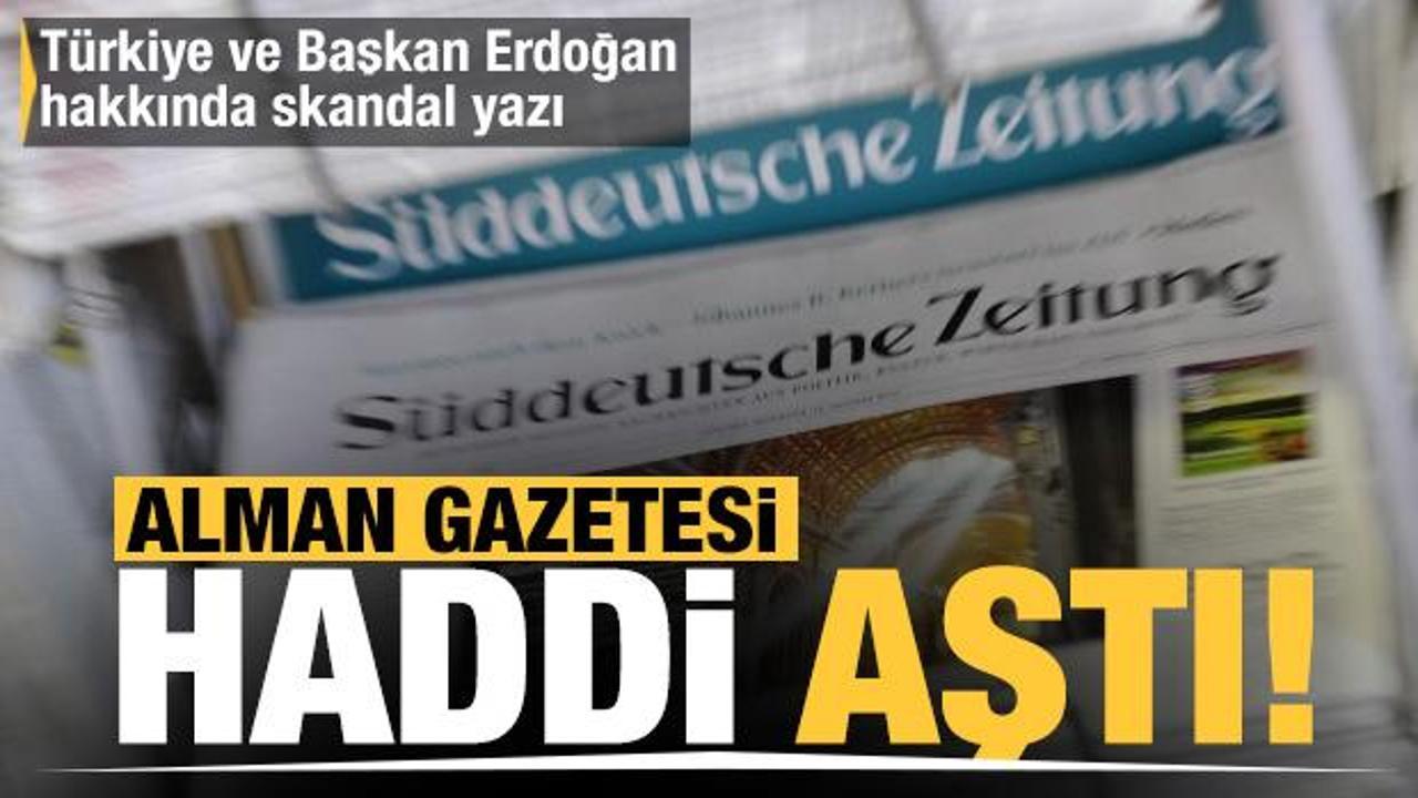 Alman medyası haddi aştı: Dikkatli ol, baş belası