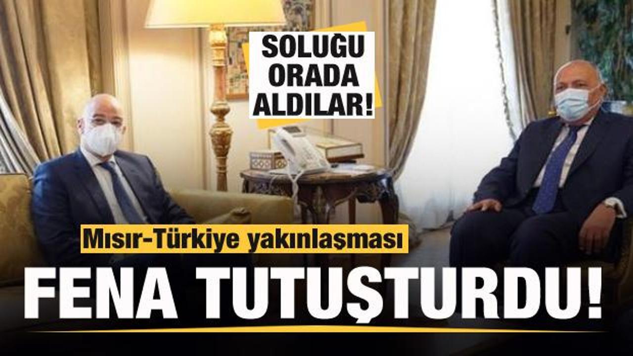 Mısır-Türkiye yakınlaştı, Yunanistan fena tutuştu! Soluğu orada aldılar