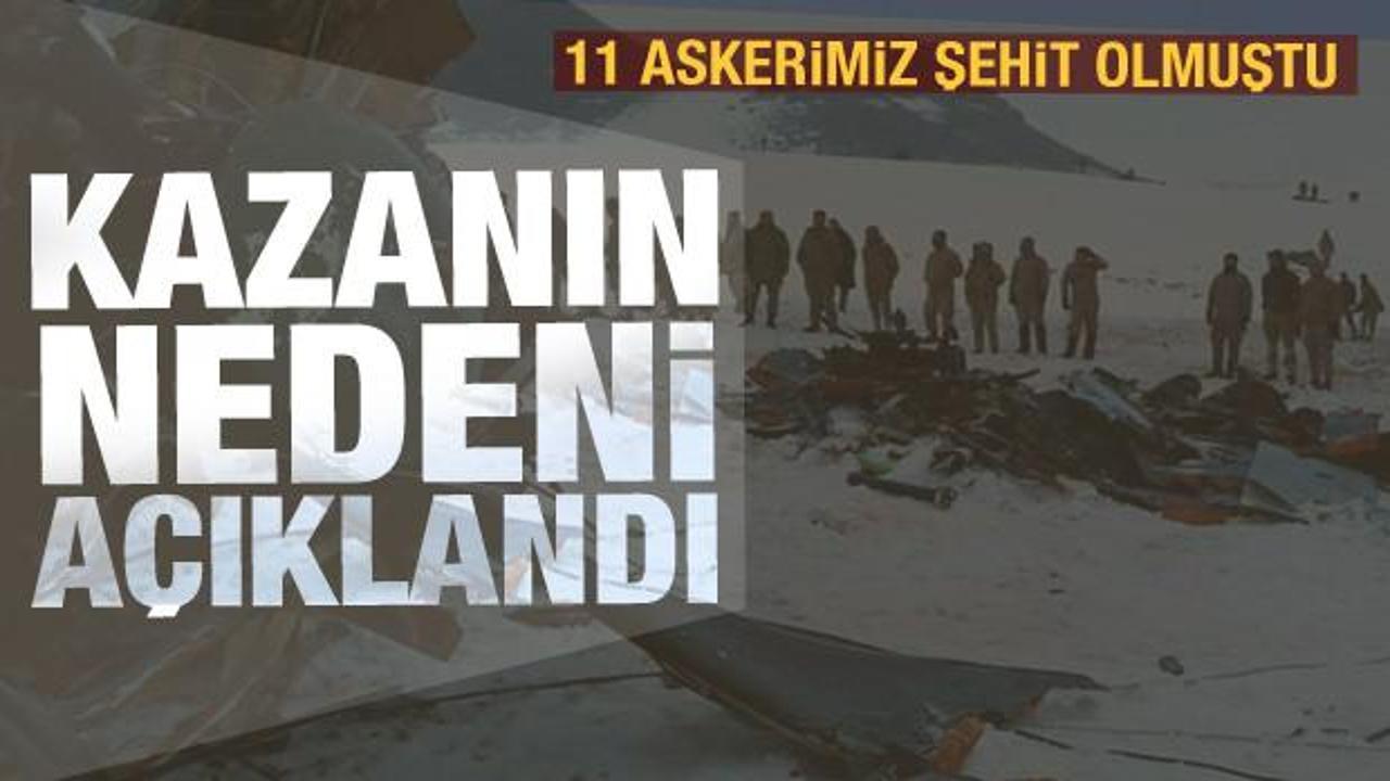 Bitlis'teki helikopter kazasının nedeni açıklandı                            