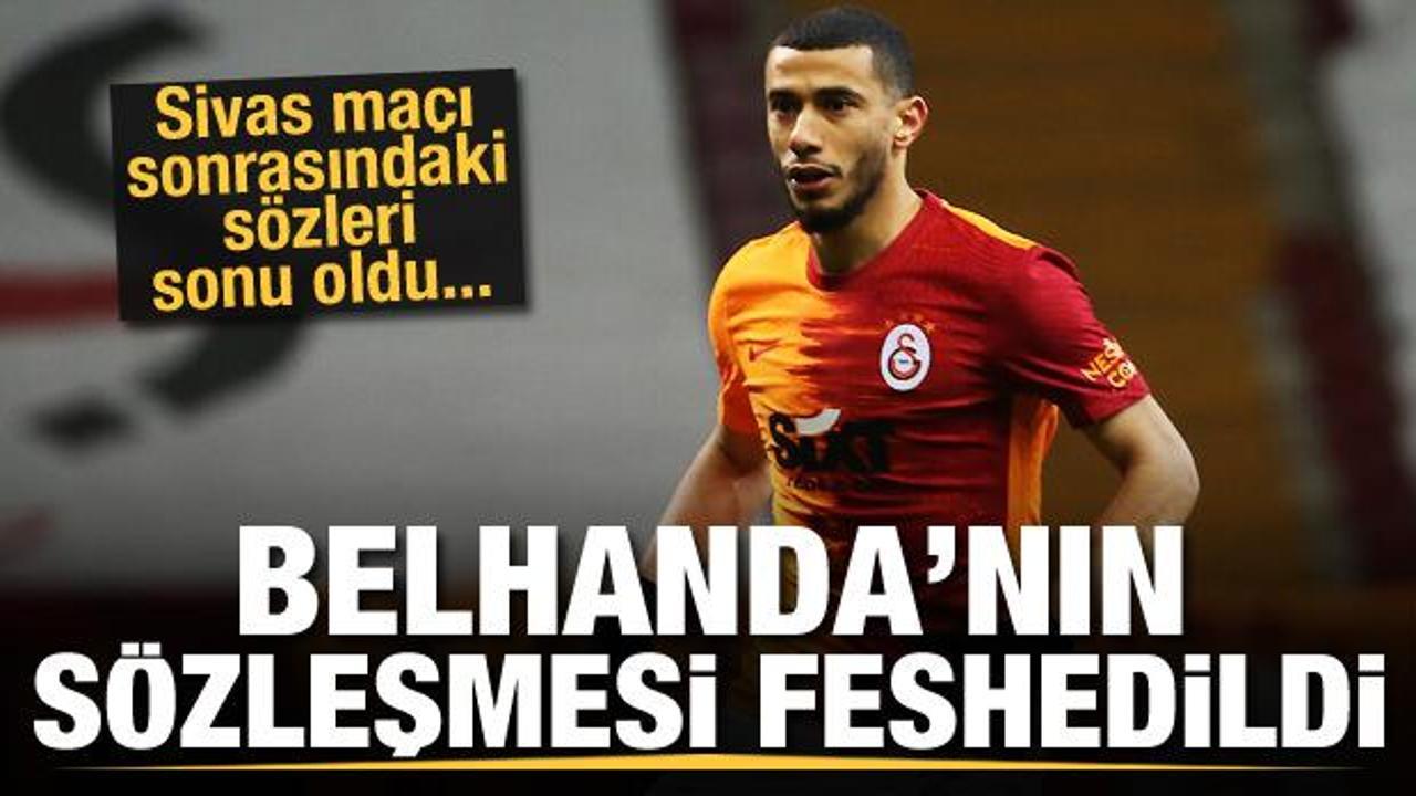 Galatasaray, Belhanda ile yollarını ayırdı