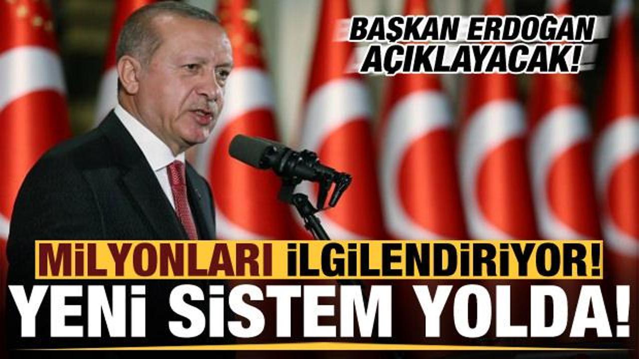 Yeni sistem yolda! Başkan Erdoğan ekonomi paketini açıklıyor
