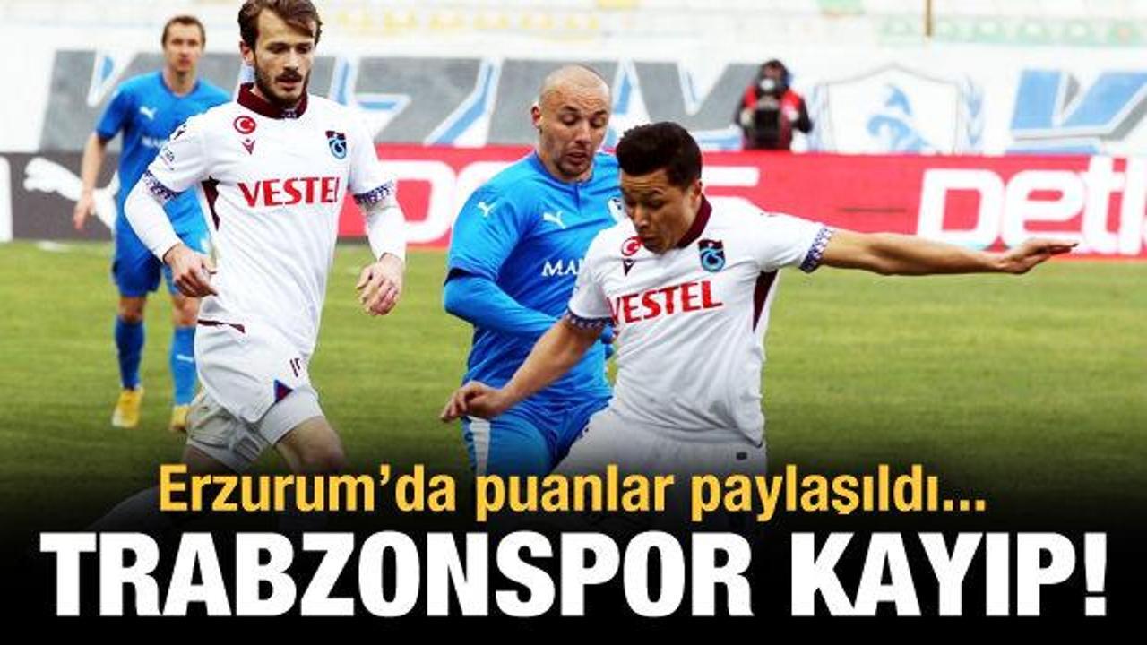 Trabzonspor kayıplarda!