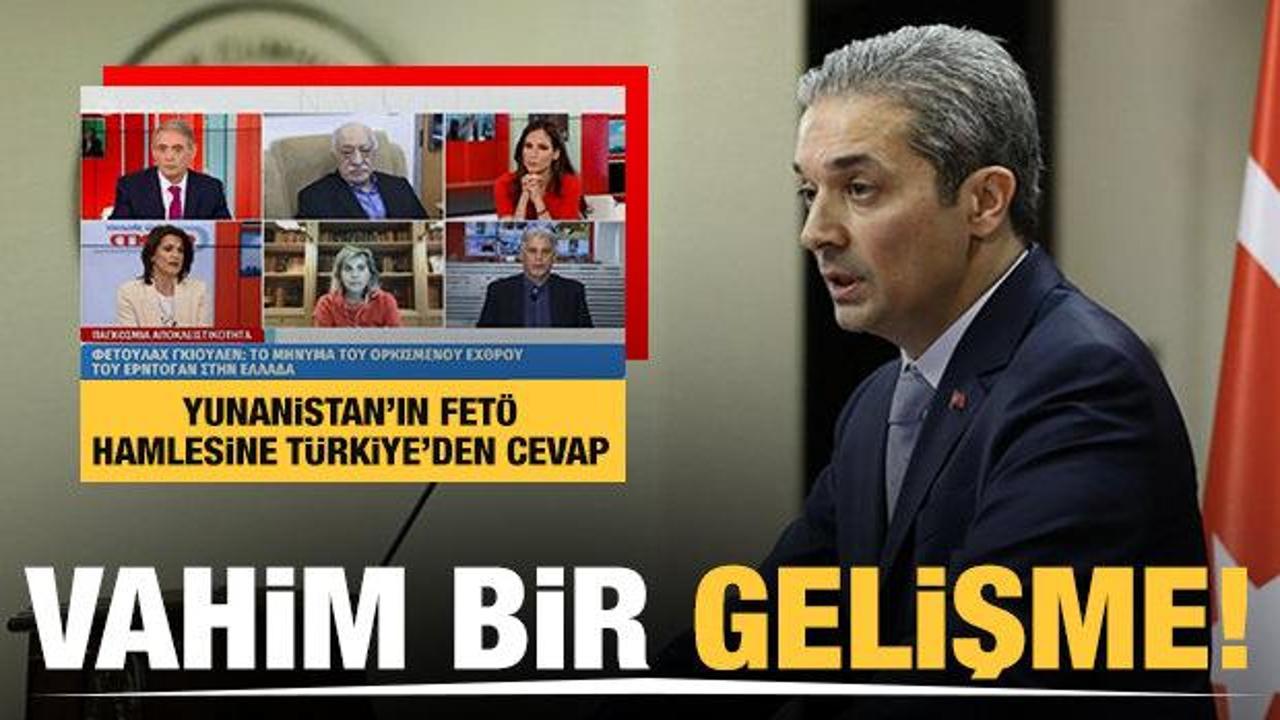 Türkiye'den FETÖ skandalına tepki: Hiçbir surette açıklanamayacak vahim bir gelişme