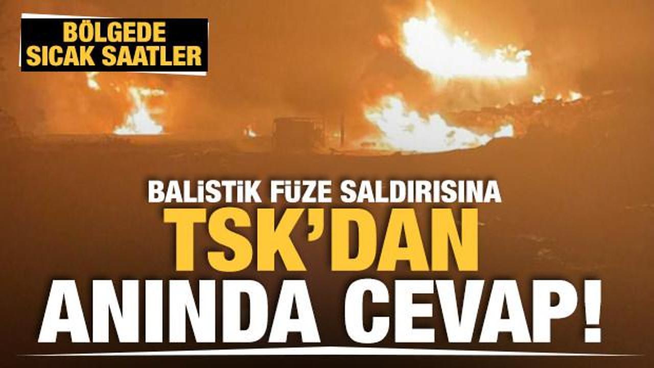 Balistik füze saldırısı sonrası MSB'den açıklama: Belirlenen hedefler ateş altına alındı