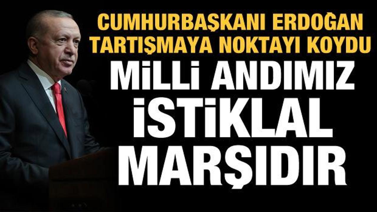 Cumhurbaşkanı Erdoğan'dan &Ouml;ğrenci Andı a&ccedil;ıklaması