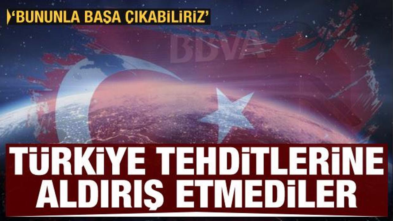 BBVA'dan Türkiye açıklaması! Tehditlere aldırış etmediler