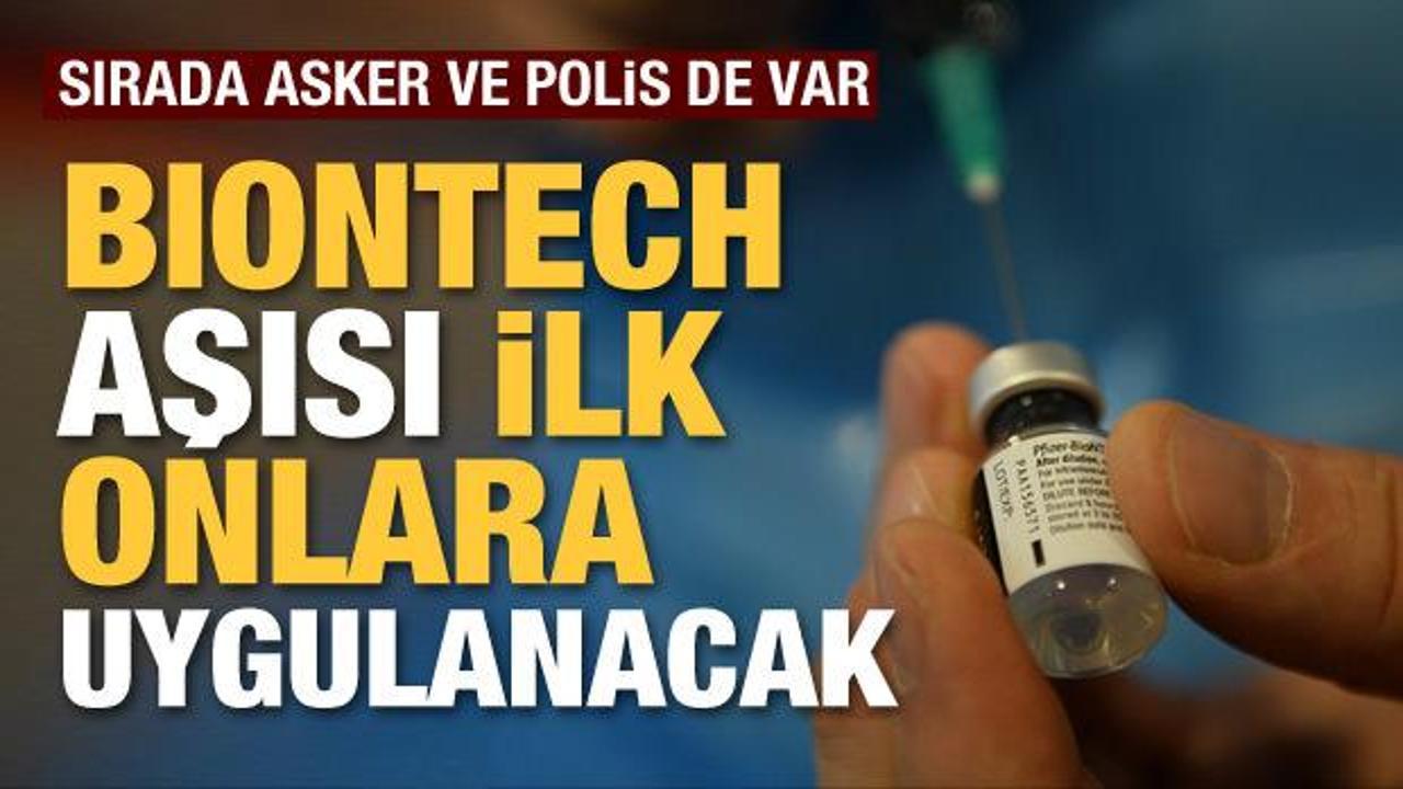 BioNTech aşısı ilk öğretmenlere uygulanacak