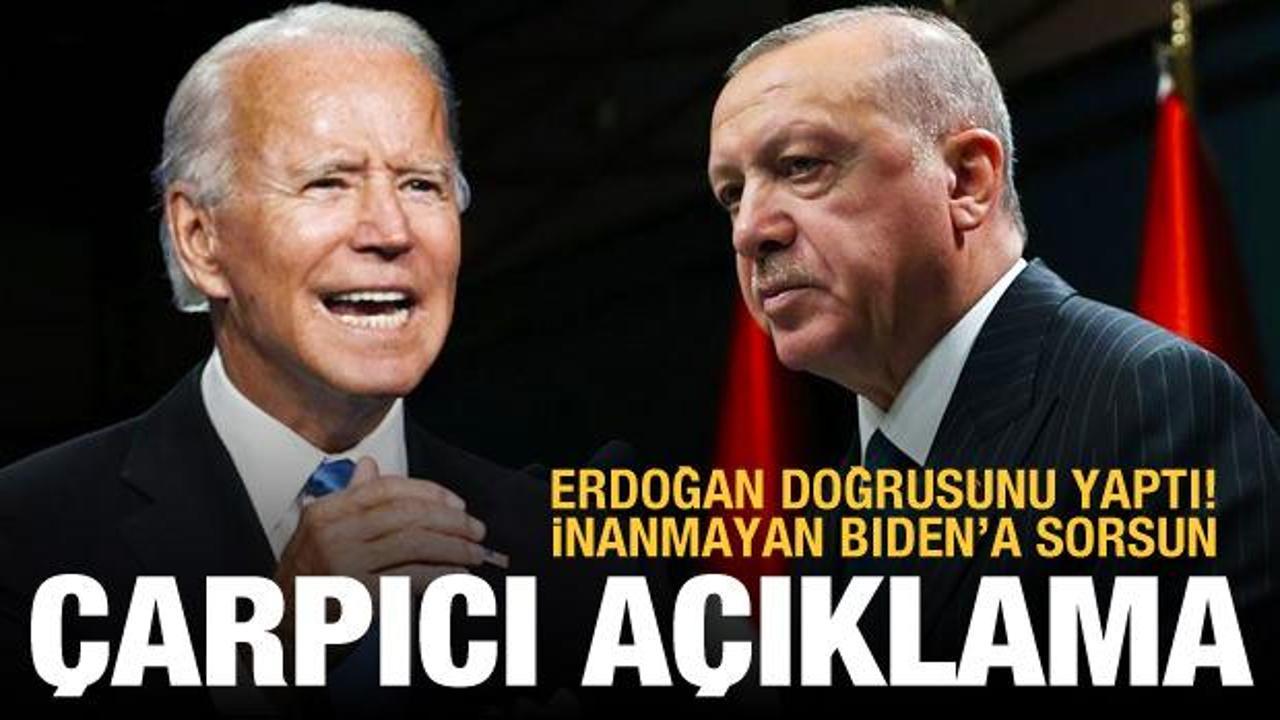 Taha Dağlı yazdı: Erdoğan doğruyu yaptı, inanmayan Biden'a sorsun