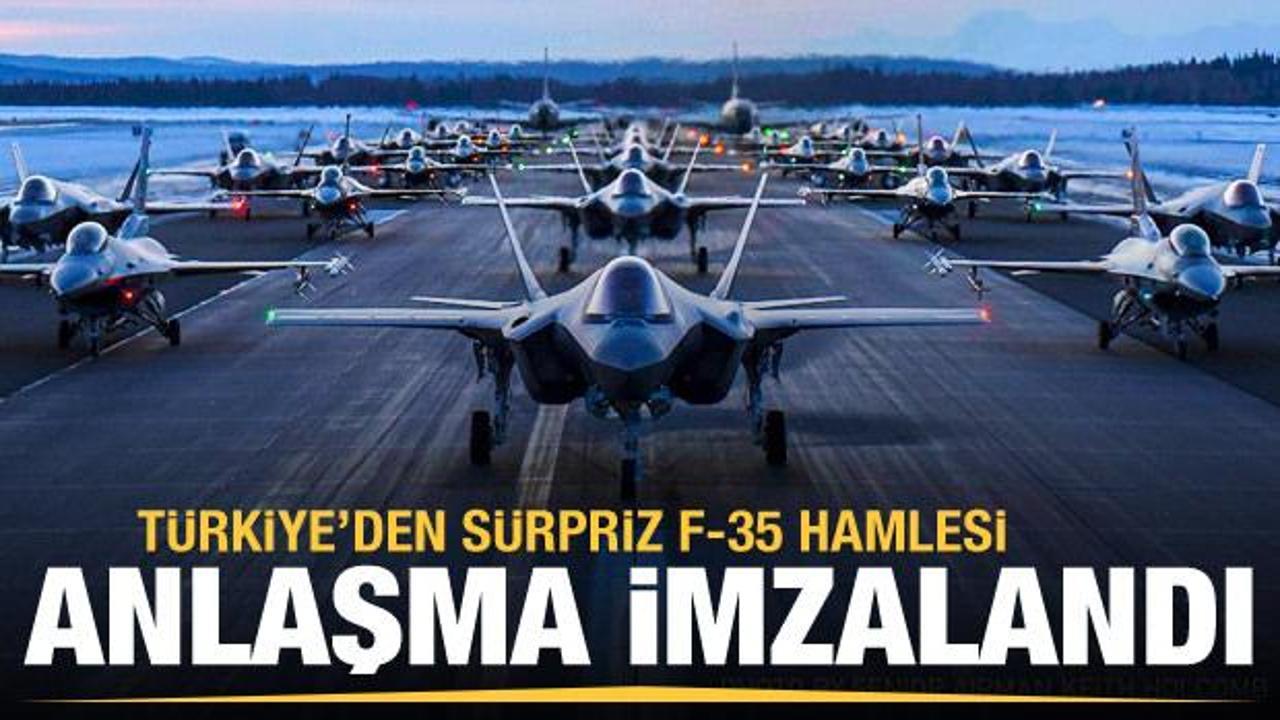 Türkiye ile Pentagon Strategies arasında F-35 anlaşması