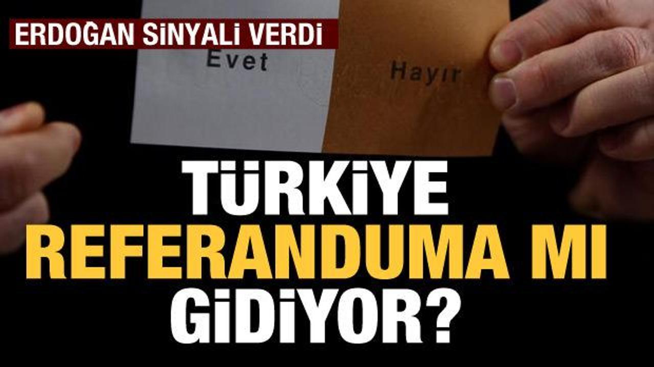 Türkiye anayasa için referanduma mı gidecek?