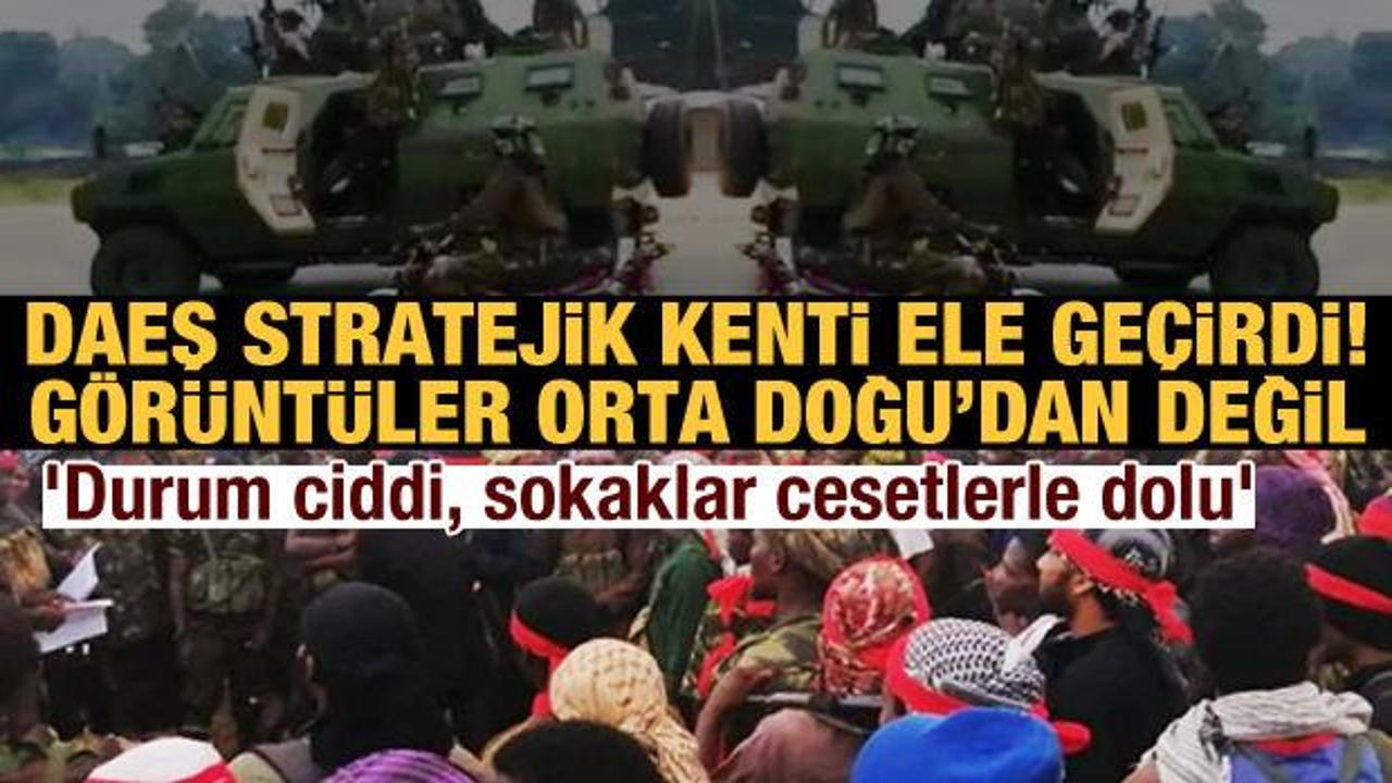 DAEŞ Afrika'daki stratejik kenti ele geçirdi! 'Durum ciddi, sokaklar cesetlerle dolu'