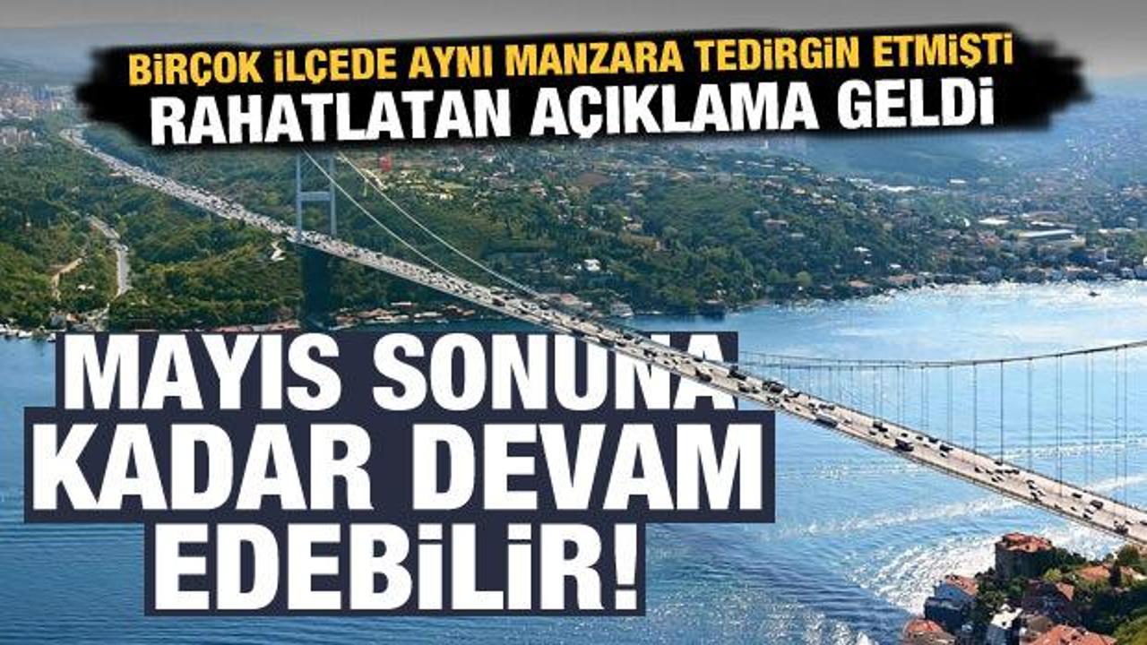 İstanbul'daki tedirgin eden çekilme için açıklama: Deprem belirtisi olamaz