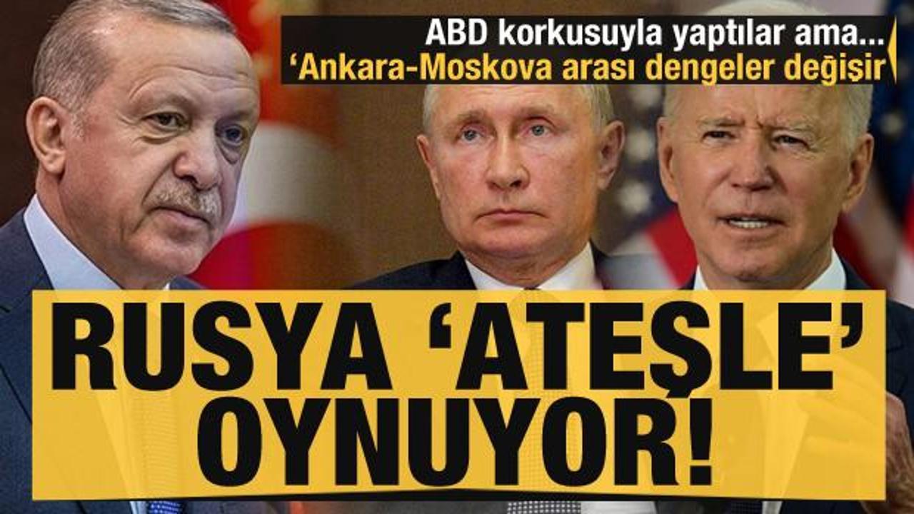 Rusya 'ateşle' oynuyor! ABD korkusuyla yaptılar: Türkiye ile dengeler değişebilir