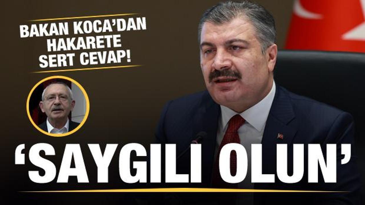 Bakan Koca'dan Kılıçdaroğlu'na bilim kurulu cevabı: Saygılı olun...