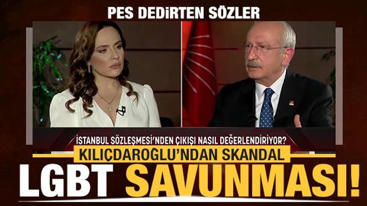 Kılıçdaroğlu: LGBTİ Türk aile yapısını niye bozsun?