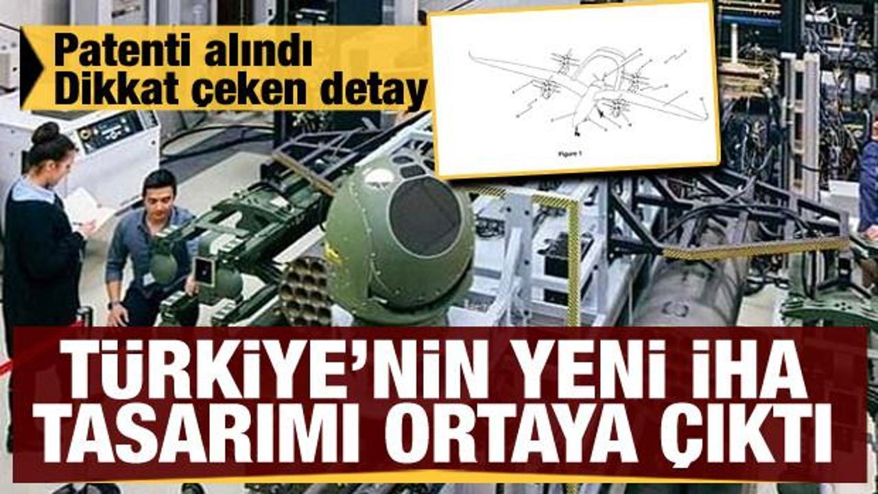 T&uuml;rkiye'den &ccedil;ok konuşulacak yeni İHA tasarımı! ASELSAN patentini aldı, dikkat &ccedil;eken detay