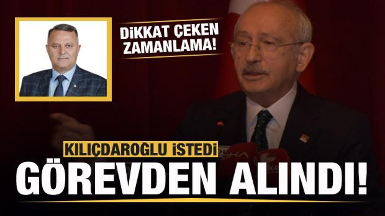 Kılıçdaroğlu istedi, İl başkanı görevden alındı