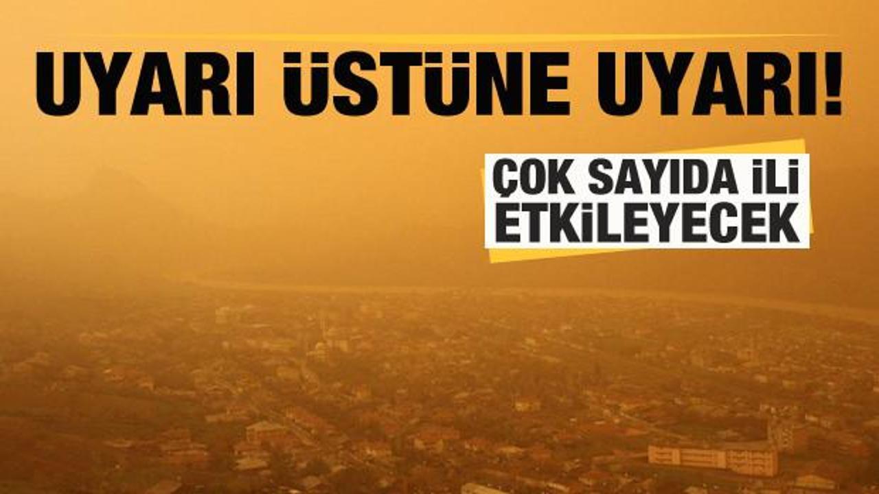 Meteoroloji'den son dakika uyarısı: İstanbul dahil çok sayıda ili etkileyecek