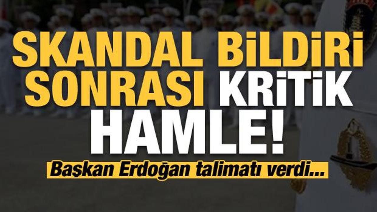 Son dakika: Skandal bildirisi sonrası hükümet harekete geçti! Erdoğan talimatı verdi
