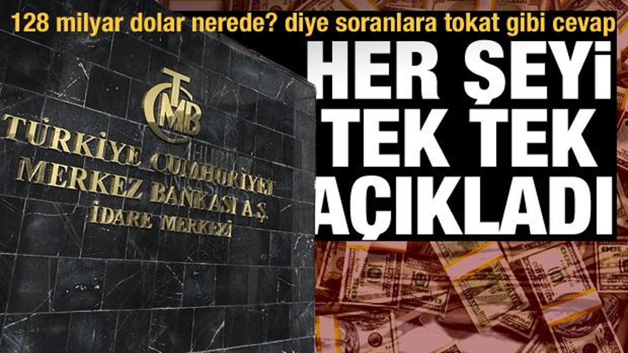 Her şeyi tek tek açıkladı: 128 milyar dolar nerede? diye soranlara tokat gibi cevap