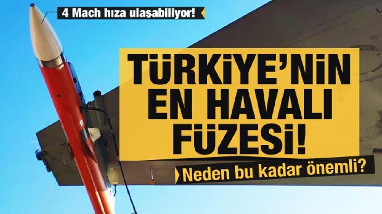 T&uuml;rkiye'nin en havalı f&uuml;zesi! 4 Mach hıza ulaşabiliyor! İşte G&Ouml;KTUĞ'un &ouml;nemi