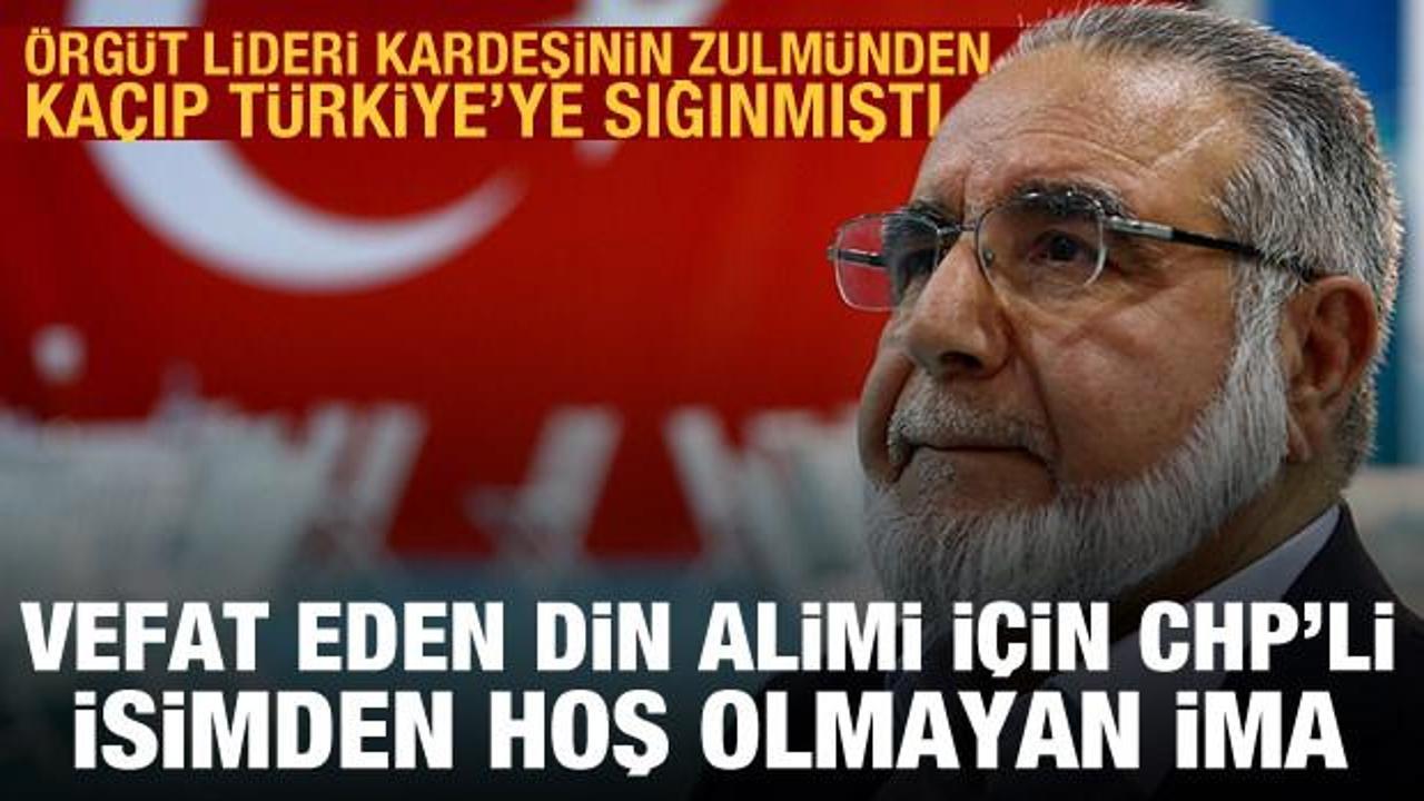 Din alimi Mustafa Müslim için CHP'li isimden hoş olmayan sözler