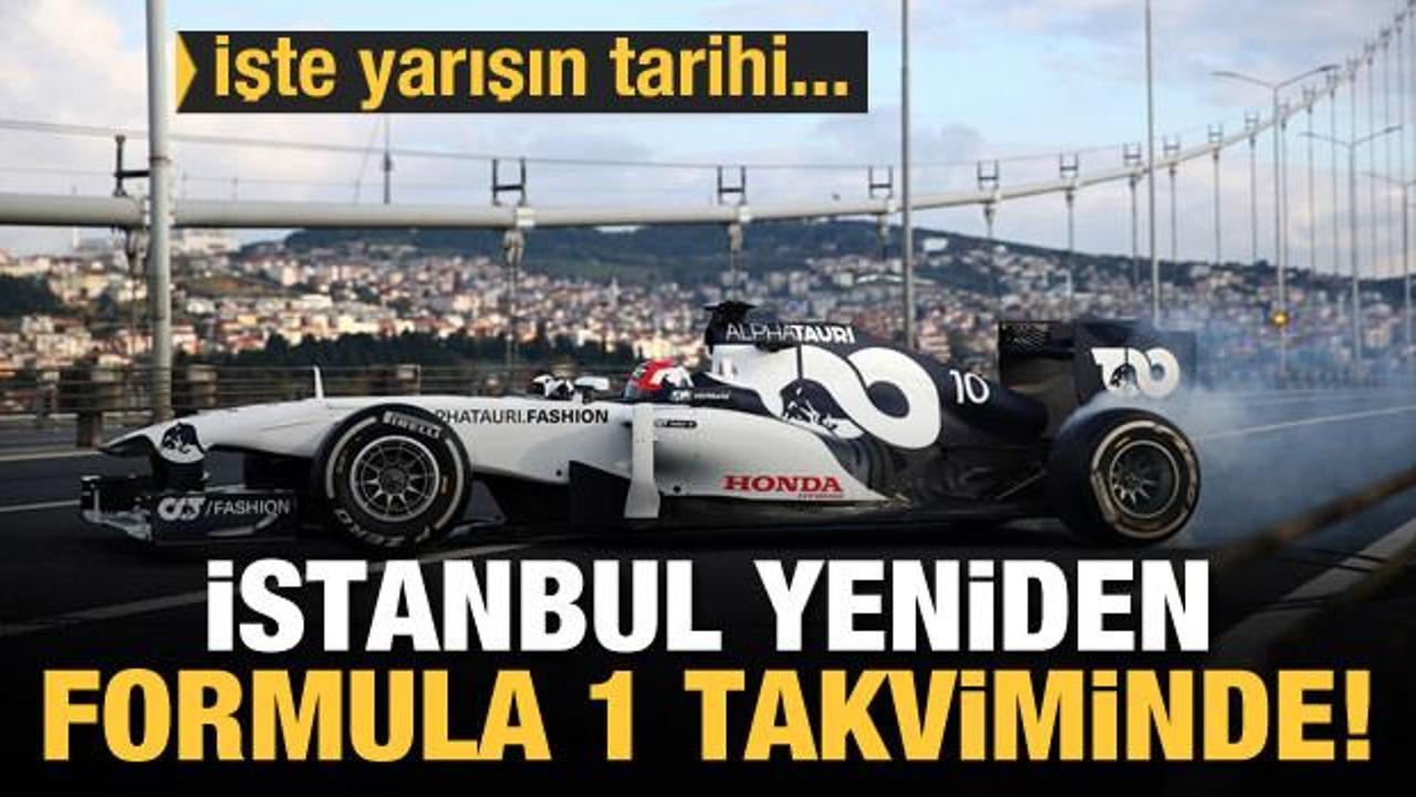 İstanbul yeniden Formula 1 takviminde!