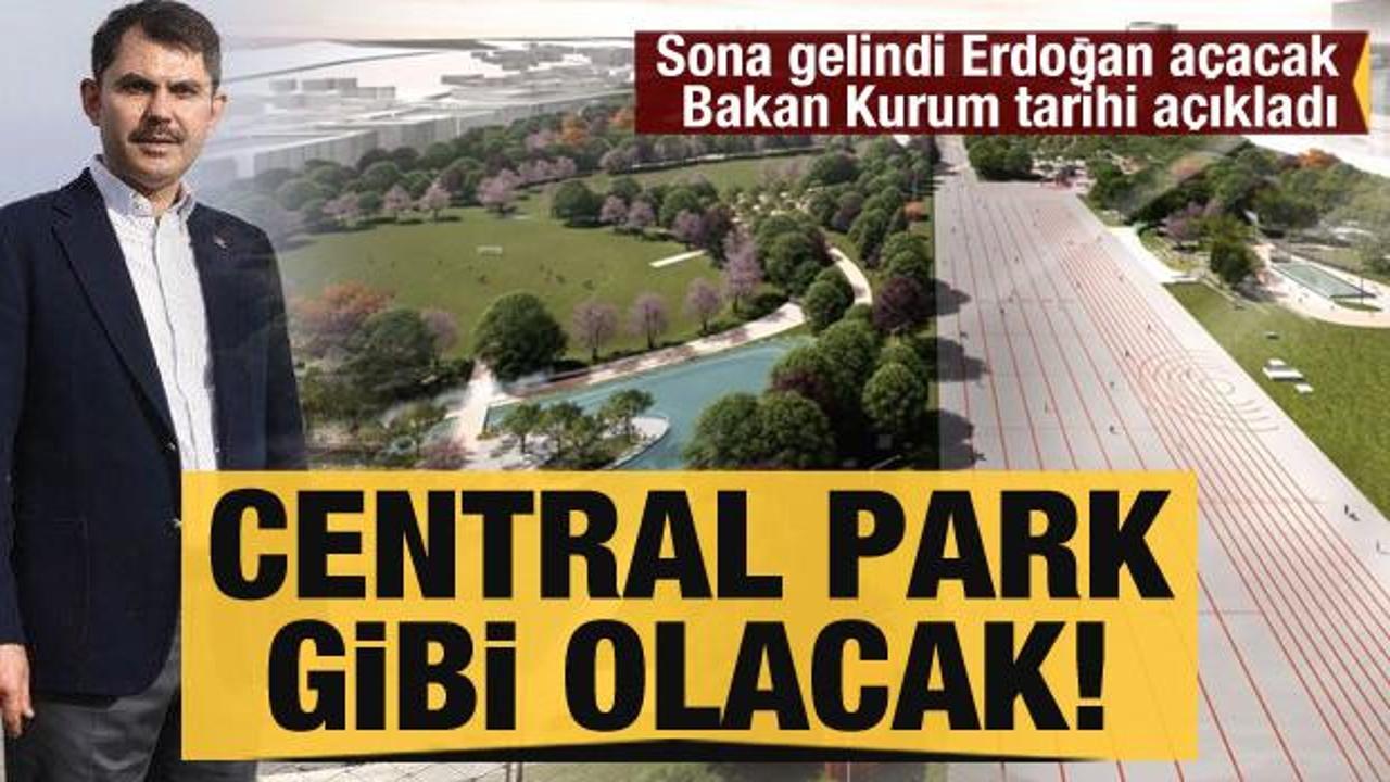 Erdoğan açacak! Bakan Kurum Ankara Millet Bahçesi için tarihi duyurdu
