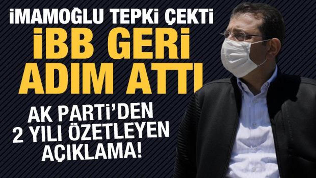 İmamoğlu'nun açıklaması tepki çekti, İBB Sözcüsü geri adım attı! AK Parti'den de açıklama