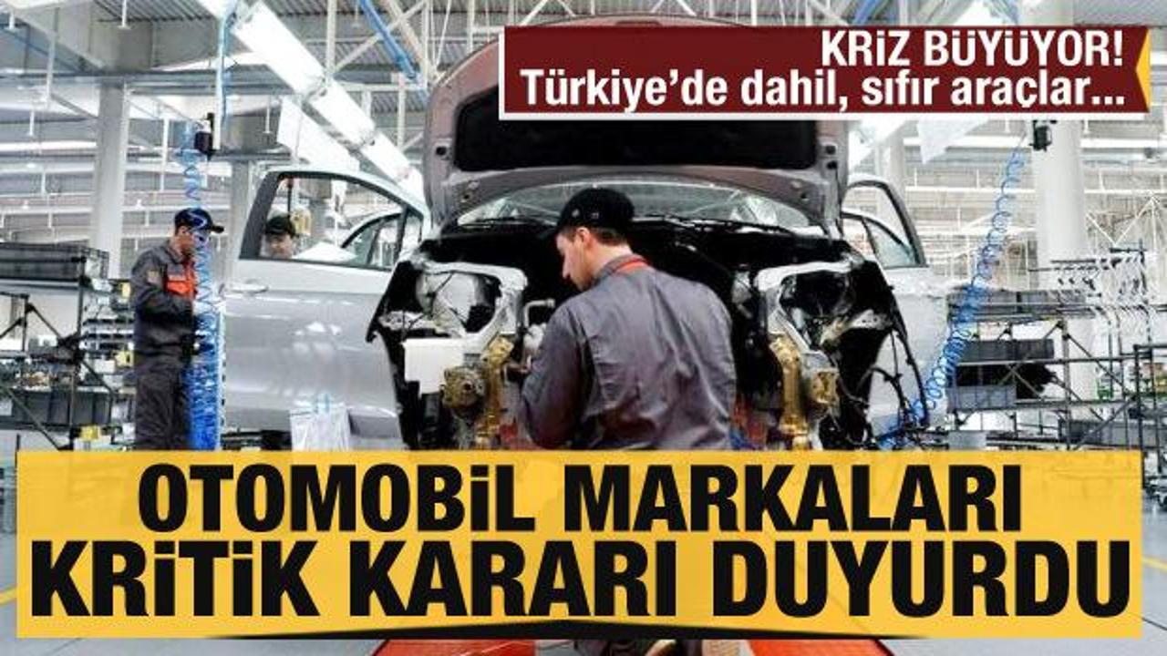 Çip krizi büyüyor! Türkiye'de dahil... Markalar donanımları kısmaya başladı