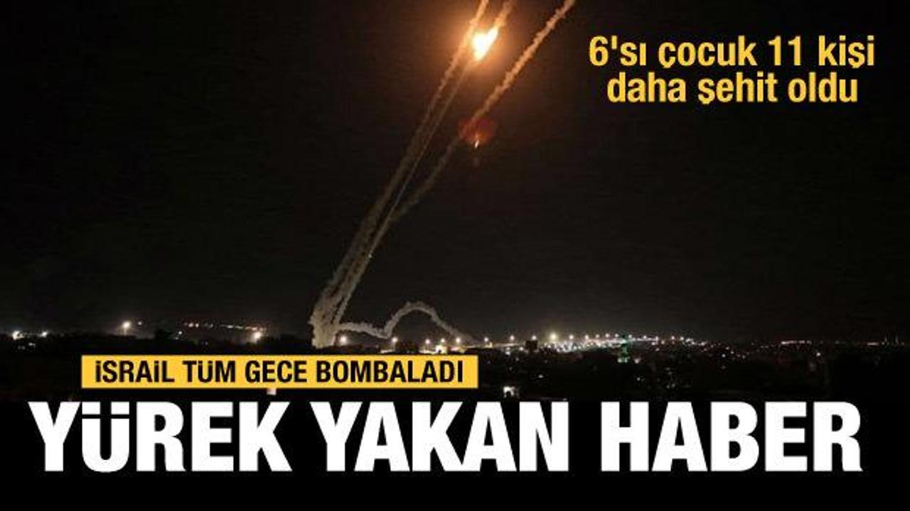 İsrail saldırılara devam ediyor...