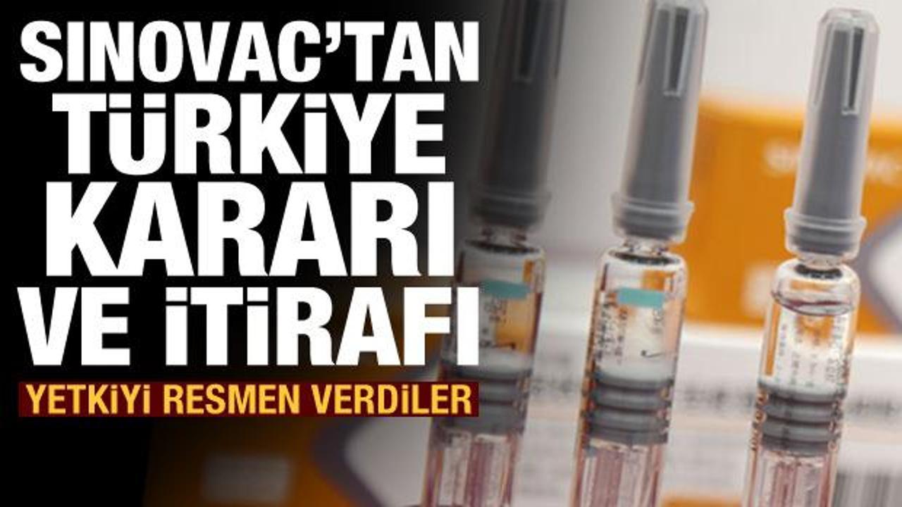 Sinovac Türkiye'ye aşı üretim lisansı verdi! Aşının gerçek dünya verileri de açıklandı