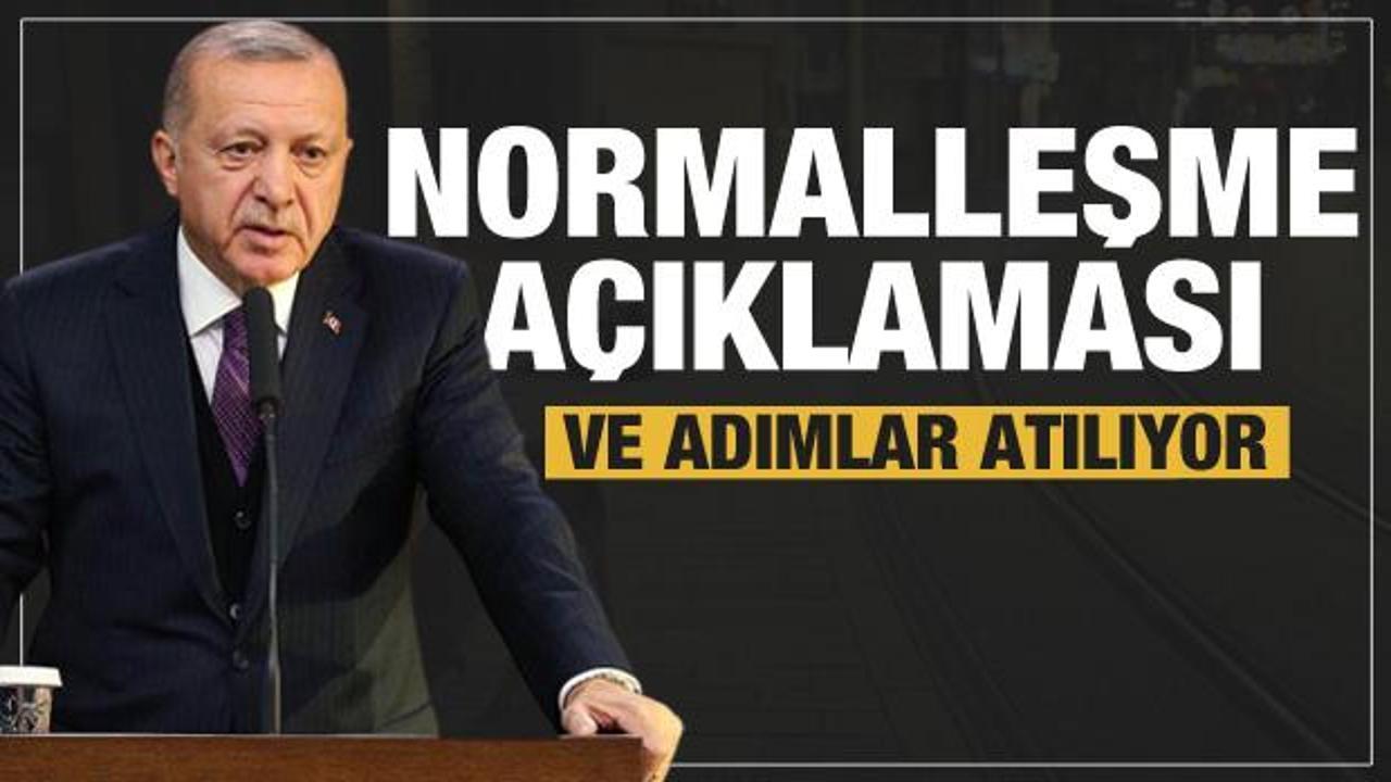 Son dakika: Erdoğan'dan bayram sonrası normalleşme açıklaması geldi