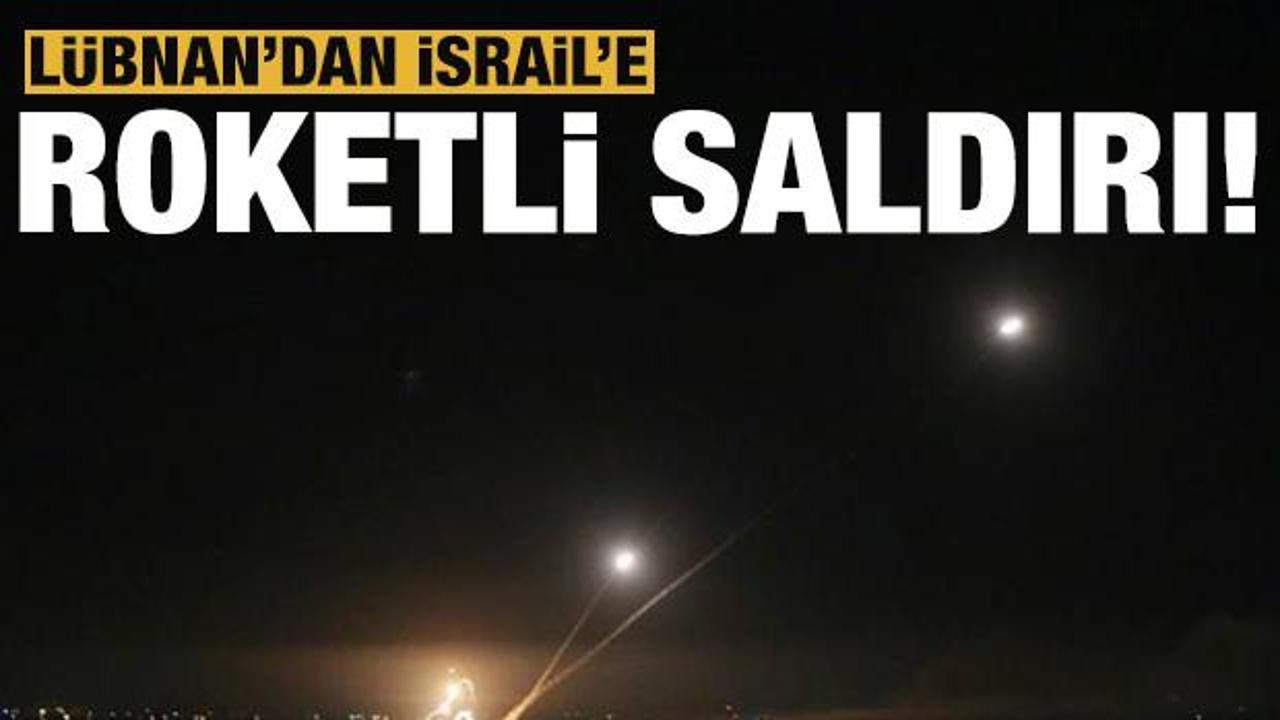 Son dakika: İşgalci İsrail'e bir şok daha: Lübnan'dan roket saldırısı!