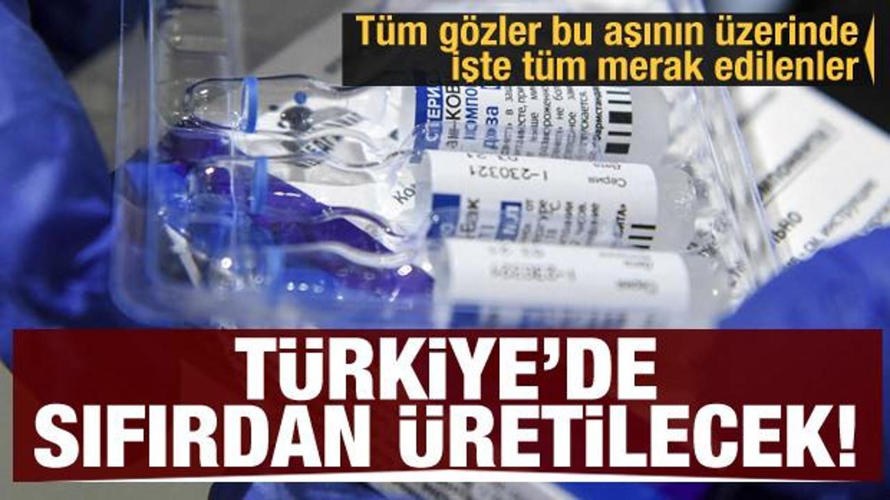 Türkiye'de sıfırdan üretilecek! İşte Rus aşısı Sputnik V hakkında merak edilenler