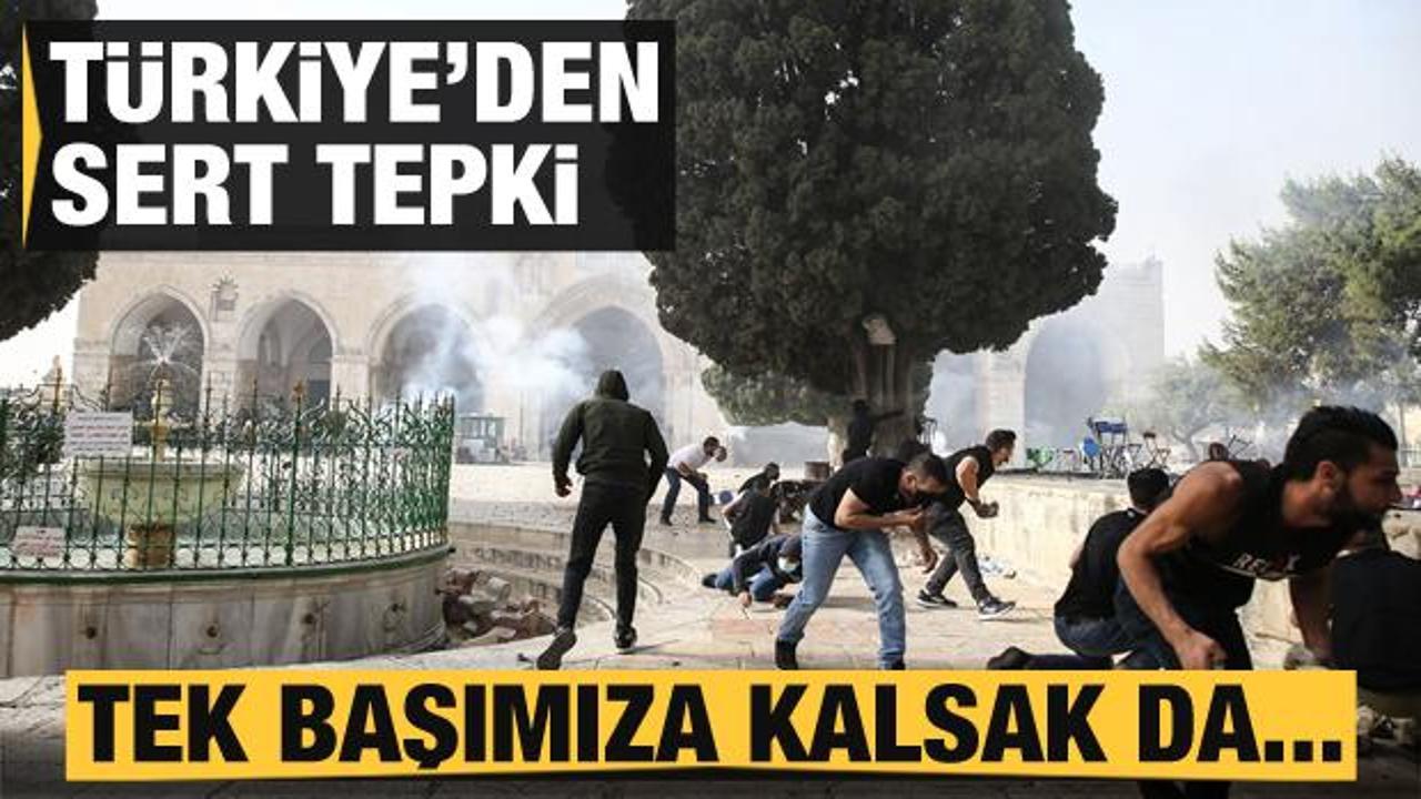 Yine saldırıya geçtiler! Türkiye'den işgalci İsrail'e 'Kudüs' tepkisi 