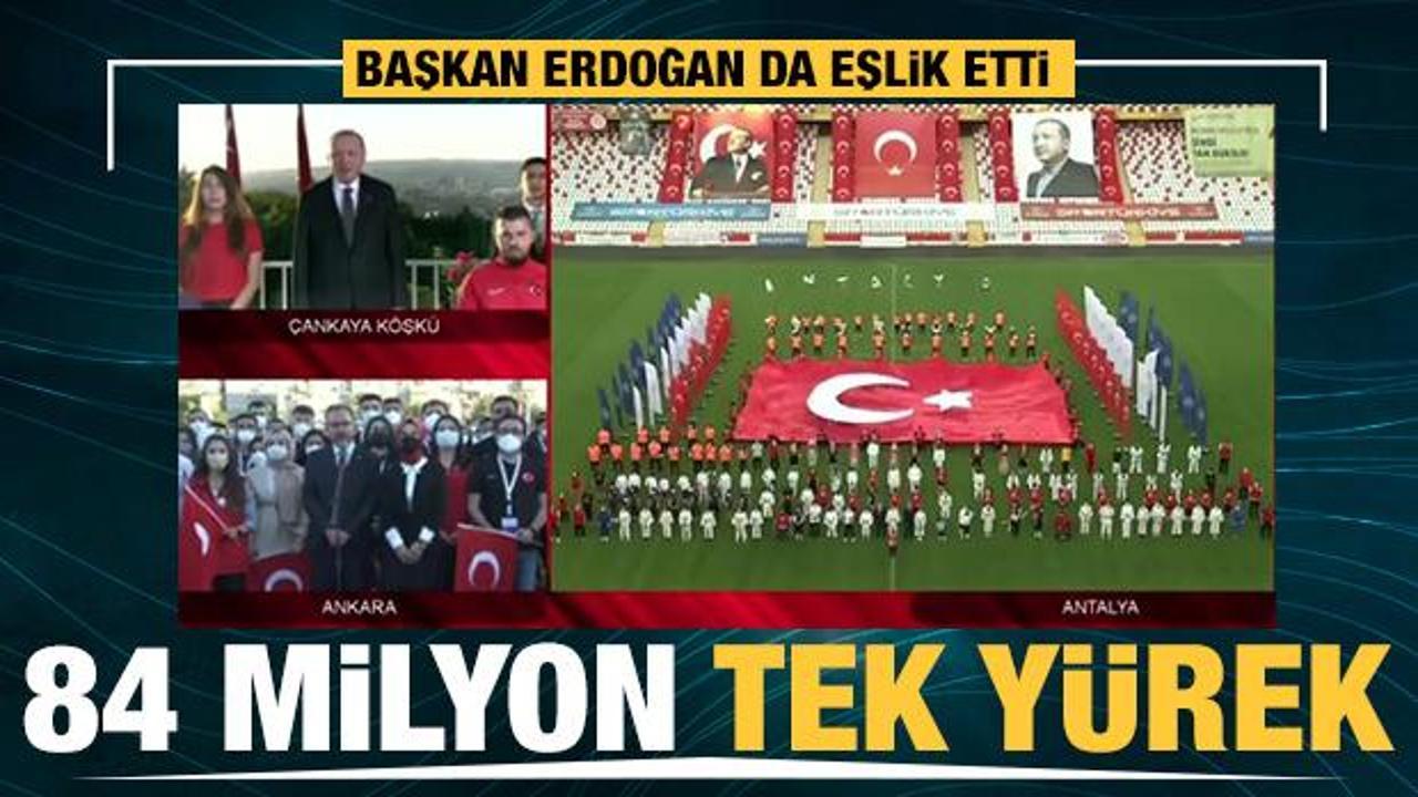 Türkiye genelinde 19 Mayıs için İstiklal Marşı okundu