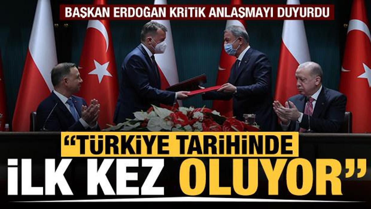 Başkan Erdoğan: Türkiye tarihinde ilk kez oluyor