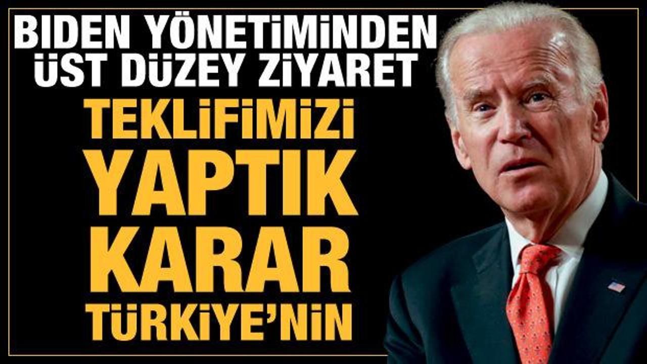 Biden y&ouml;netiminden T&uuml;rkiye'ye ilk &uuml;st d&uuml;zey ziyaret: &Ouml;nemli a&ccedil;ıklamalar