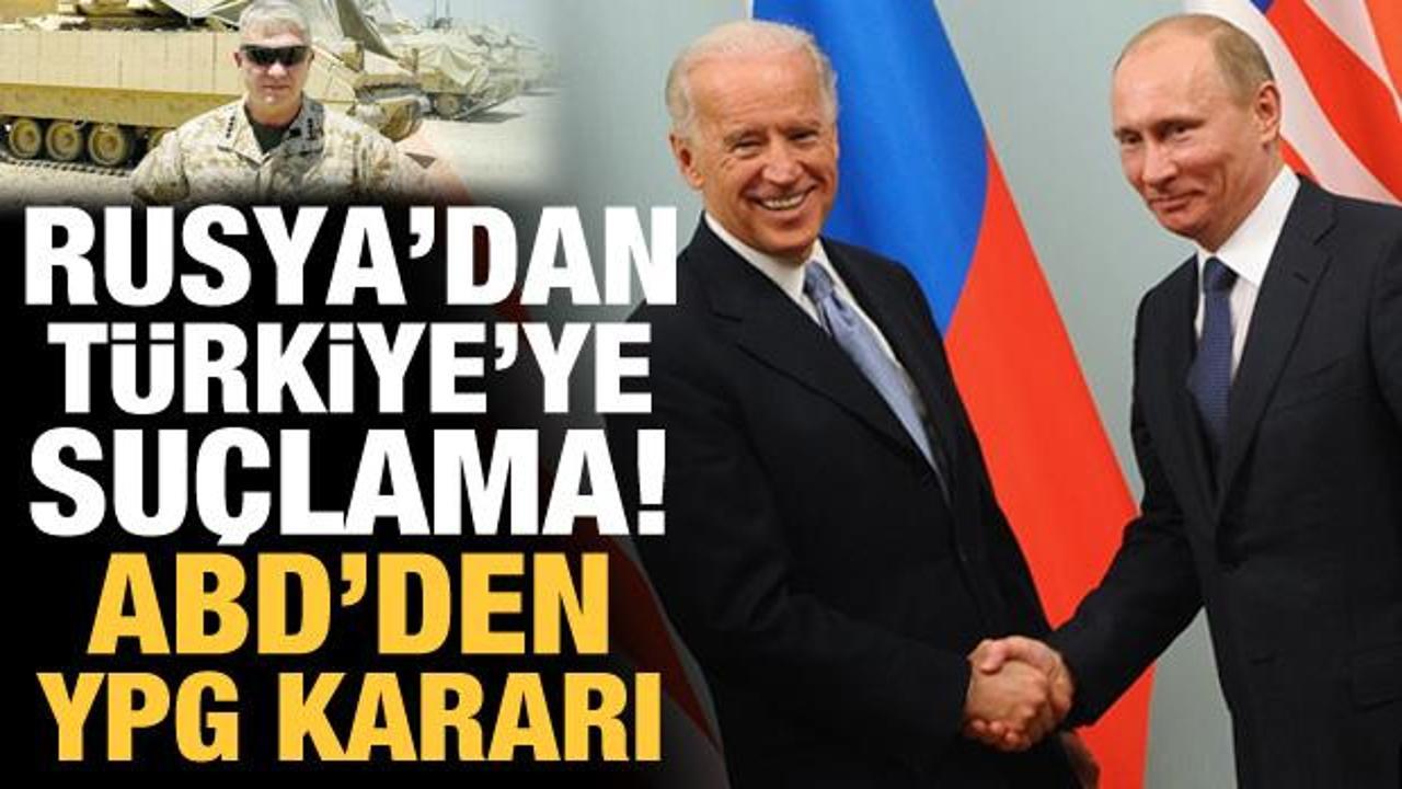 Rusya'dan Türkiye'ye Kırım suçlaması! ABD'den YPG hamlesi